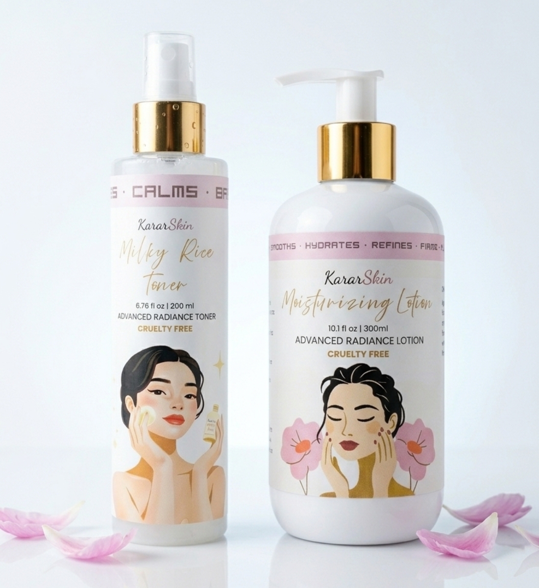 Moisturizer + Milky Rice Toner Combo