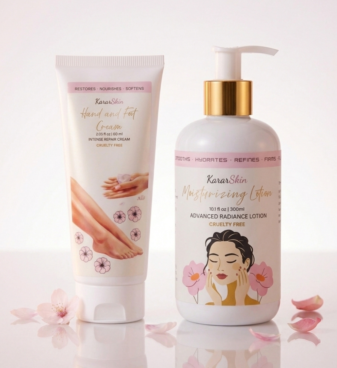 Moisturizer + Hand and Foot Cream Combo